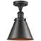 Appalachian 8" Oil Rubbed Bronze Semi Flush Mount