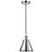 Appalachian 8" Polished Chrome Mini Pendant
