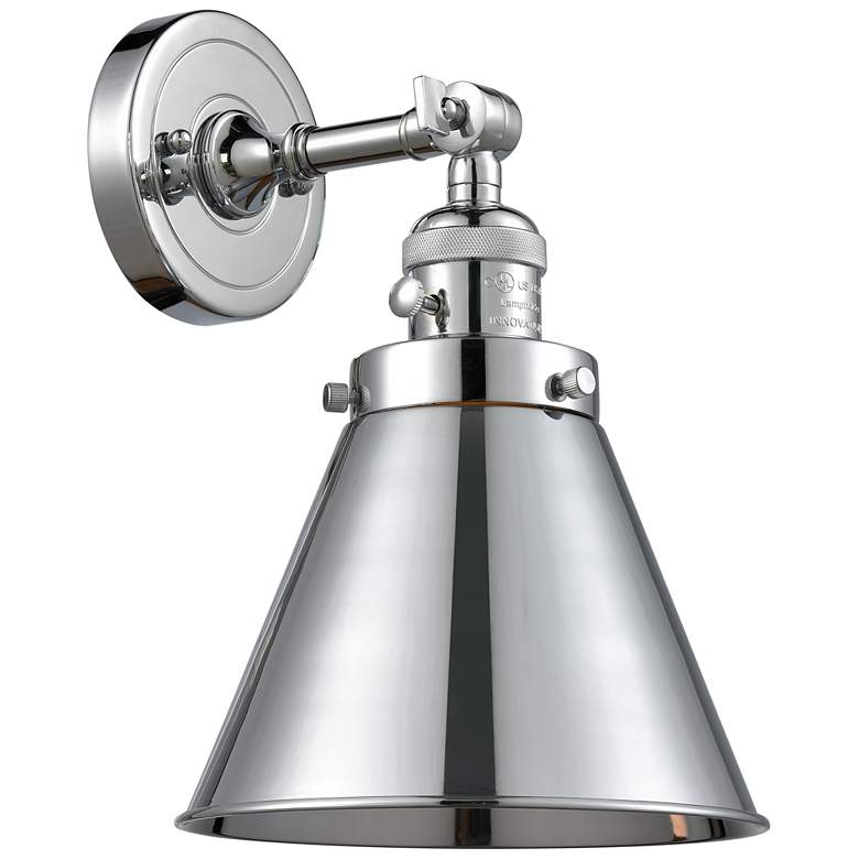Image 1 Appalachian 8" Polished Chrome Sconce