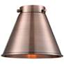 3_Appalachian 8" Wide Antique Copper Ceiling Light more views