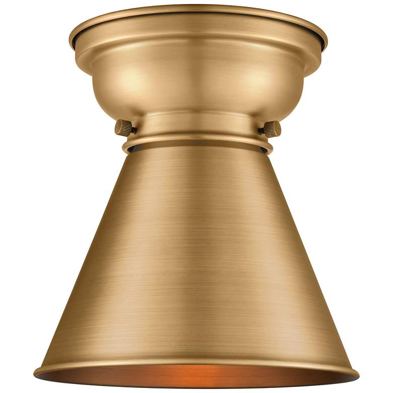 Image 1 Appalachian 8" Wide Brushed Brass Ceiling Light
