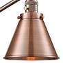 Appalachian Antique Copper Swing Arm Wall Lamp