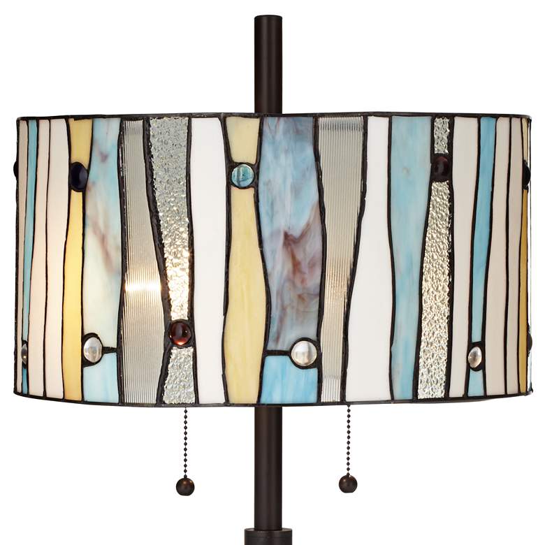 Appalachian Spirit Tiffany Style Glass Table Lamp more views