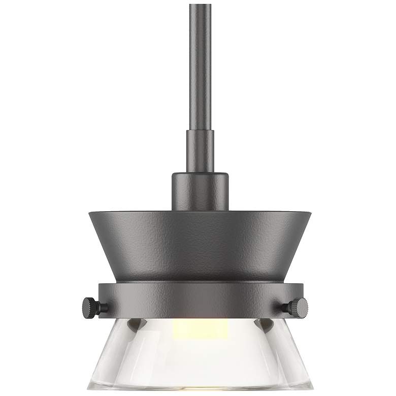 Image 1 Apparatus Mini Pendant - Black Finish - Clear Glass