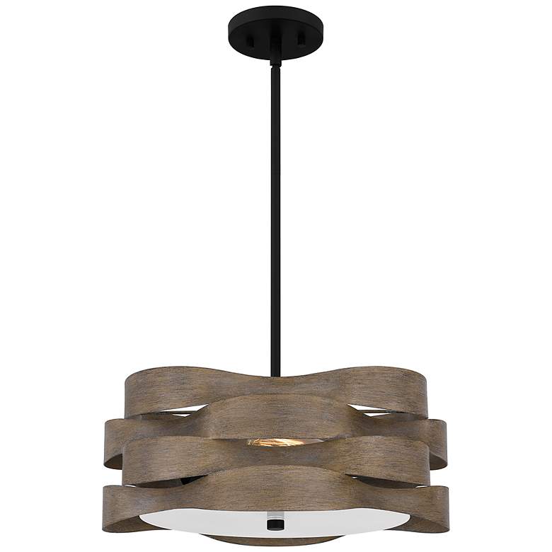 Image 2 Appleton 2-Light Matte Black Pendant