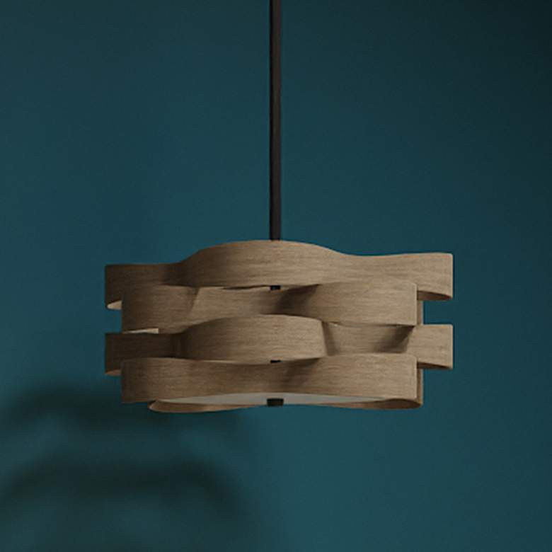 Image 1 Appleton 2-Light Matte Black Pendant
