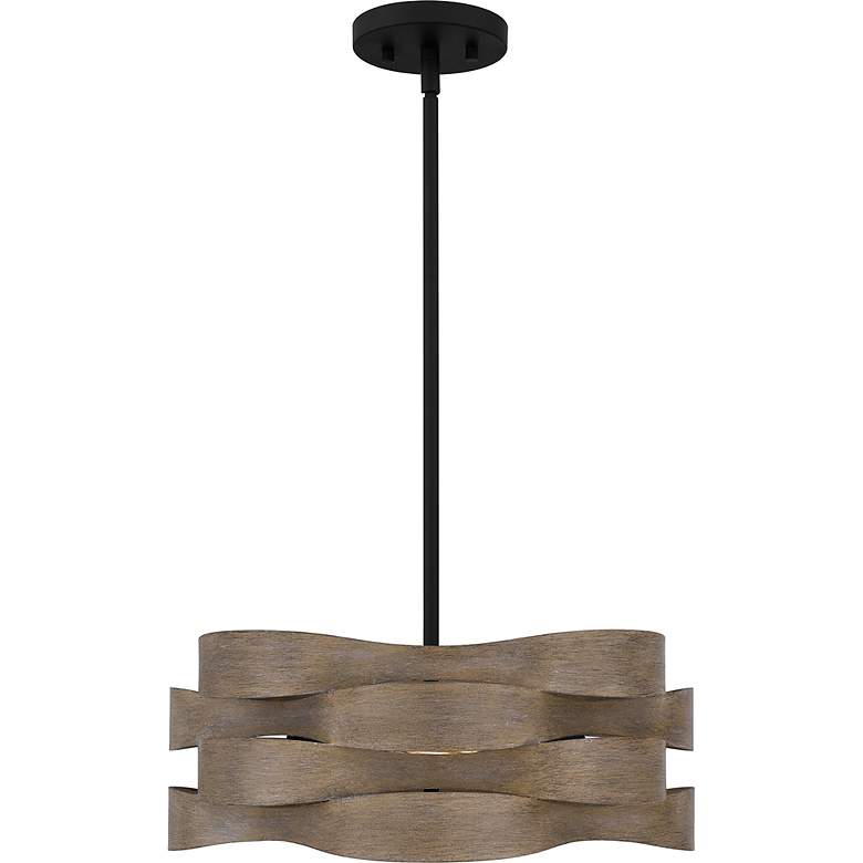 Image 3 Appleton 2-Light Matte Black Pendant more views