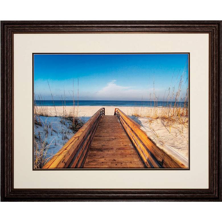 Image 1 Approaching The Sea 34 inch Wide Framed Wall Art