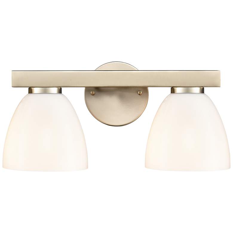 Image 5 Apria 15.75" Wide 2-Light Vanity in Modern Gold more views