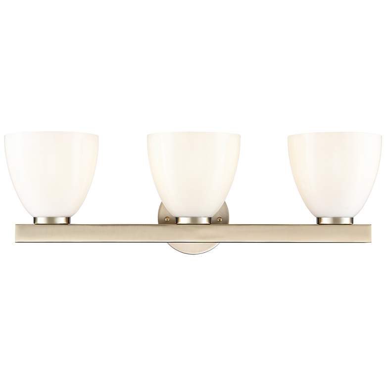 Image 3 Apria 24" Wide 3-Light Vanity in Modern Gold more views