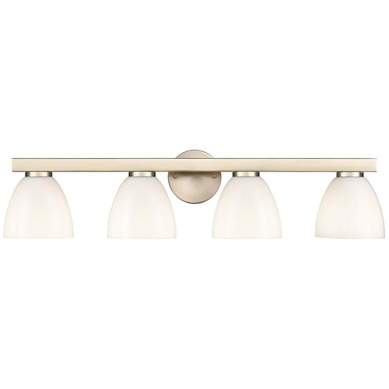 Image 5 Apria 33" Wide 4-Light Vanity in Modern Gold more views