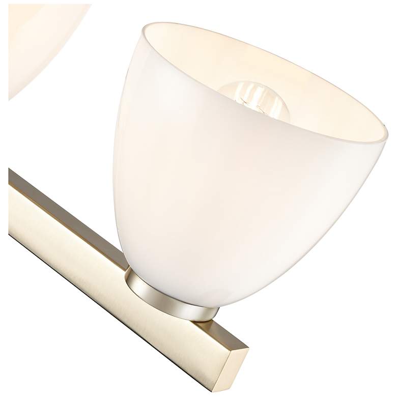 Image 6 Apria 33" Wide 4-Light Vanity in Modern Gold more views