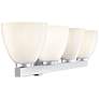 4_Apria 33" Wide 4-Light Vanity in Polished Chrome more views