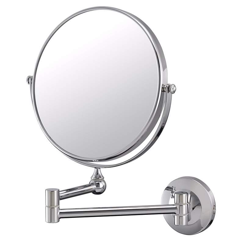Image 1 Aptations Chrome Pivot Arm Vanity Wall Mirror