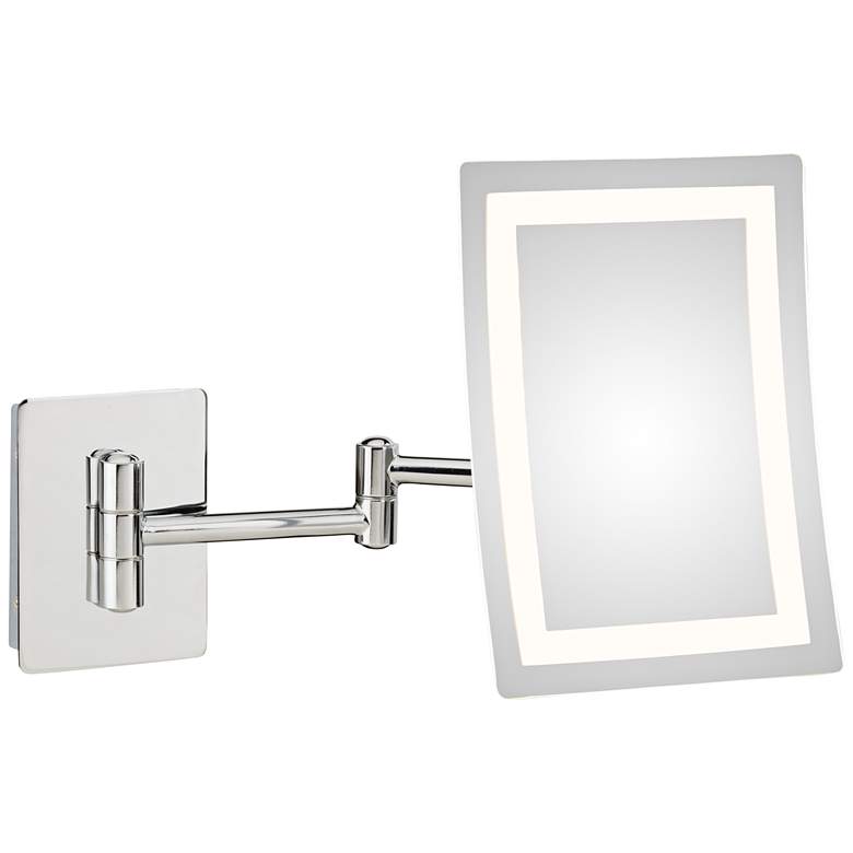 Image 1 Aptations Ellie Chrome LED Makeup Wall Mirror