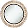 Aptos Natural Rattan Weave 32" Round Wall Mirror