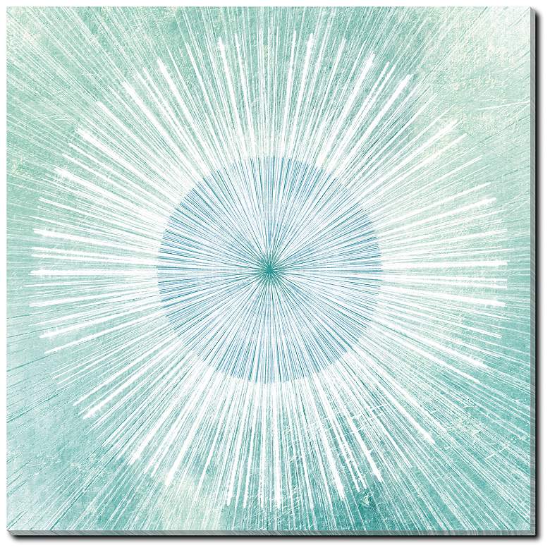 Image 1 Aqua Ever After 36 In. by 36 In. Gallery Wrap