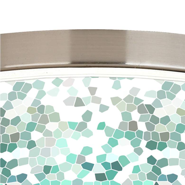Image 2 Aqua Mosaic Giclee Energy Efficient Ceiling Light more views