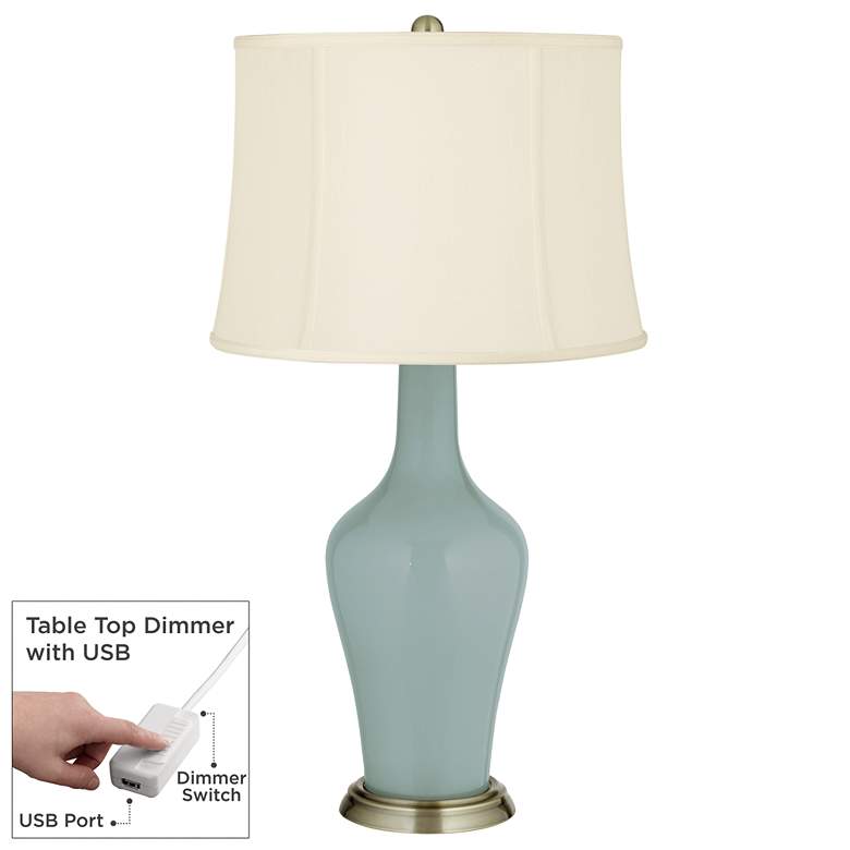 Image 1 Aqua-Sphere Anya Table Lamp with Dimmer
