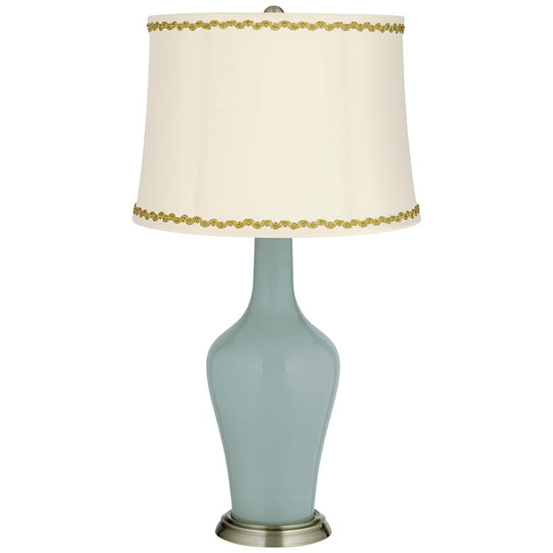 Image 1 Aqua-Sphere Anya Table Lamp with Relaxed Wave Trim