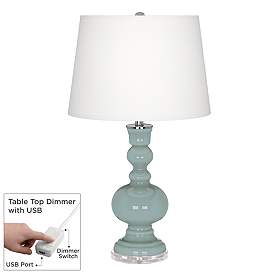 Image1 of Aqua-Sphere Apothecary Table Lamp with Dimmer