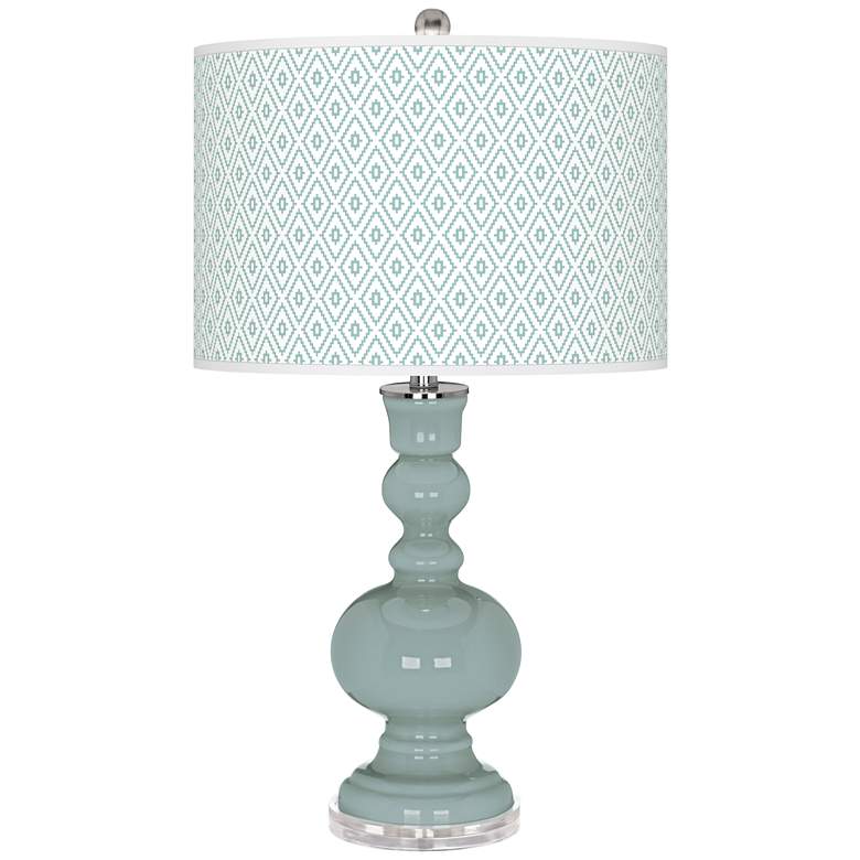 Image 1 Aqua-Sphere Diamonds Apothecary Table Lamp
