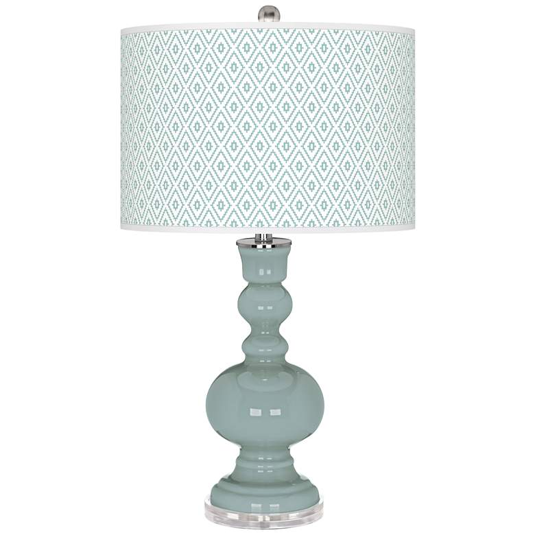 Image 1 Aqua-Sphere Diamonds Apothecary Table Lamp