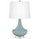 Aqua-Sphere Gillan Glass Table Lamp with Dimmer