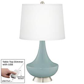 Image1 of Aqua-Sphere Gillan Glass Table Lamp with Dimmer