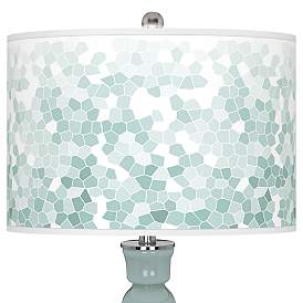 Image2 of Aqua-Sphere Mosaic Giclee Apothecary Table Lamp more views