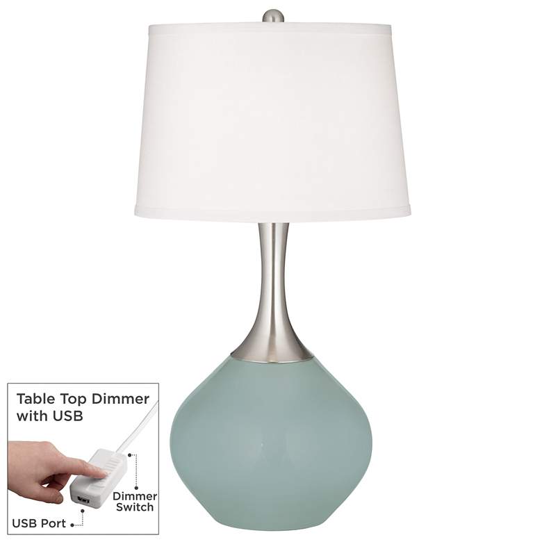Image 1 Aqua-Sphere Spencer Table Lamp with Dimmer