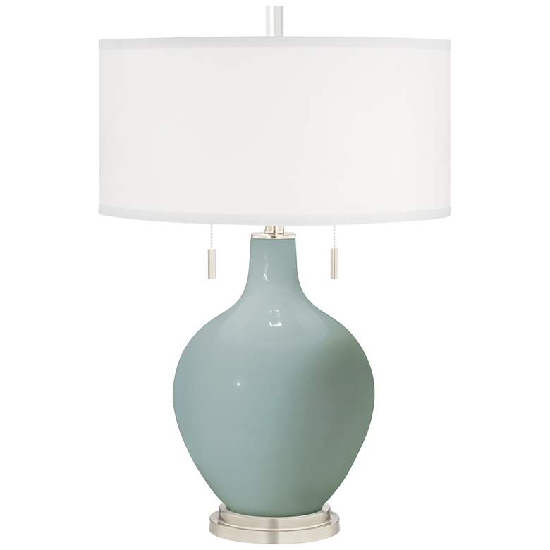 Image 2 Aqua-Sphere Toby Table Lamp with Dimmer