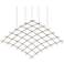 Aquarius Major 177"W 49.L Espresso Black LED Chandelier-White 3000/120"C
