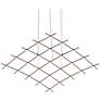 1_Aquarius Medius 122"W 25.L Espresso Black LED Chandelier-White 2200/120"C