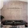 2_Aquarius Minor 66.75"W 9.L Espresso Black LED Chandelier-White 2700/120"C more views