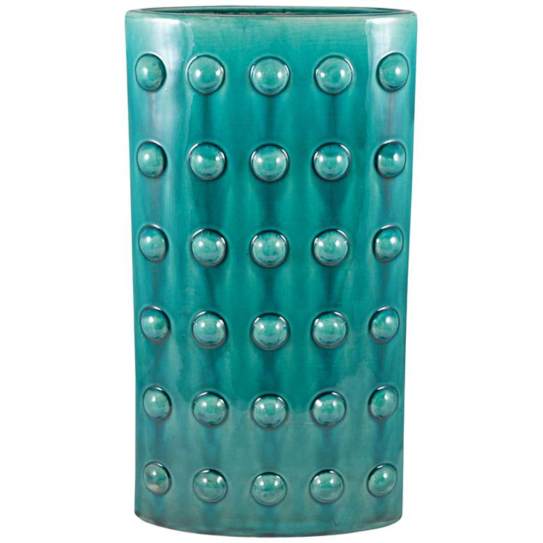 Image 1 Aquatica Aquamarine 19" High Small Ceramic Vase