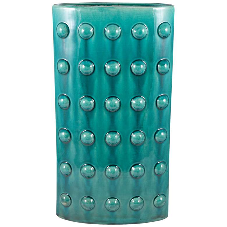 Image 1 Aquatica Aquamarine 19 inch High Small Ceramic Vase