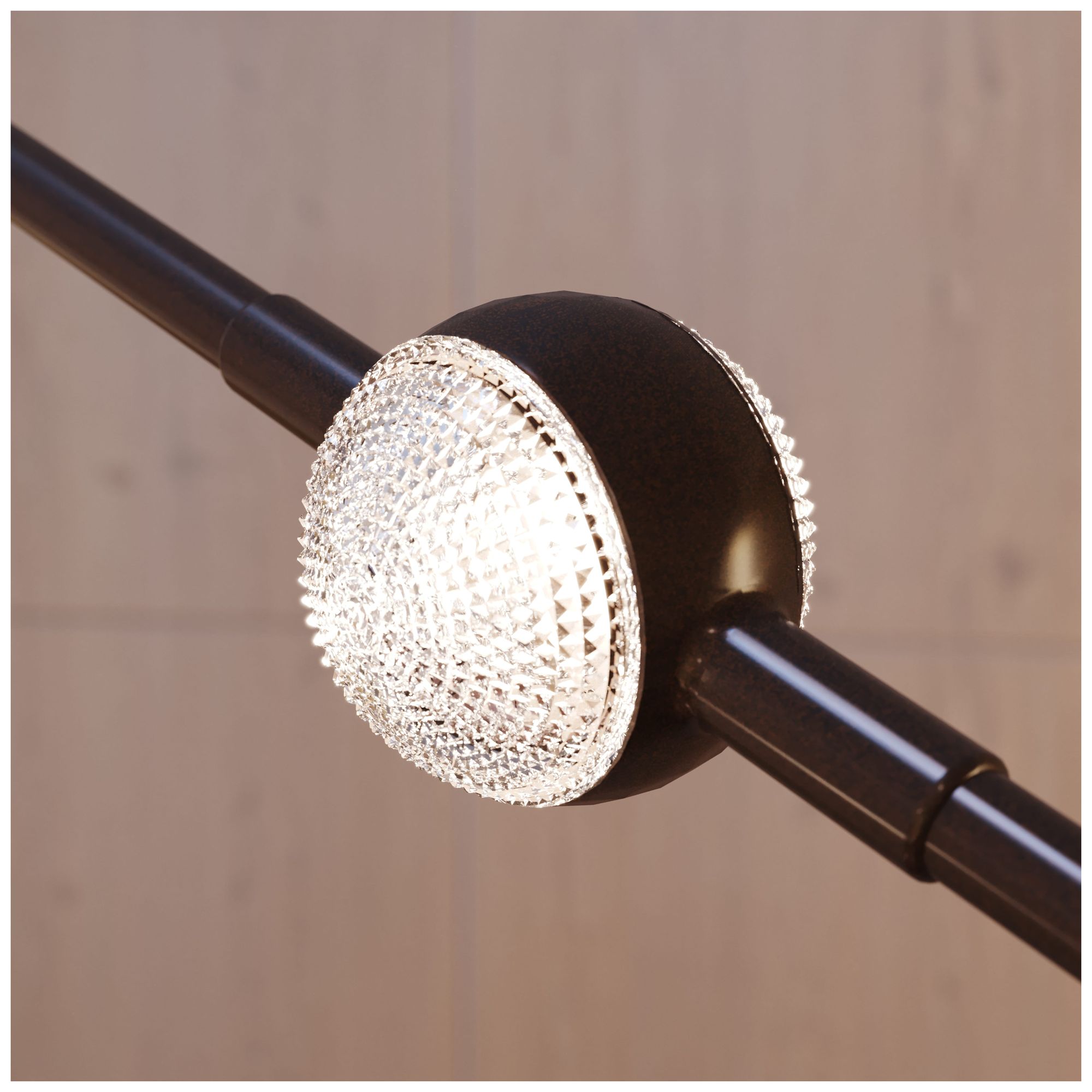 Image 5 Aquila Major 37.25"W 20.L Espresso Black LED Chandelier-Clear 3000/240"C more views