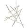 Aquila Major Pendant - Satin Brass - Clear Acrylic Lens