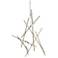 Aquila Minor Pendant - Satin Brass - Clear Acrylic Lens