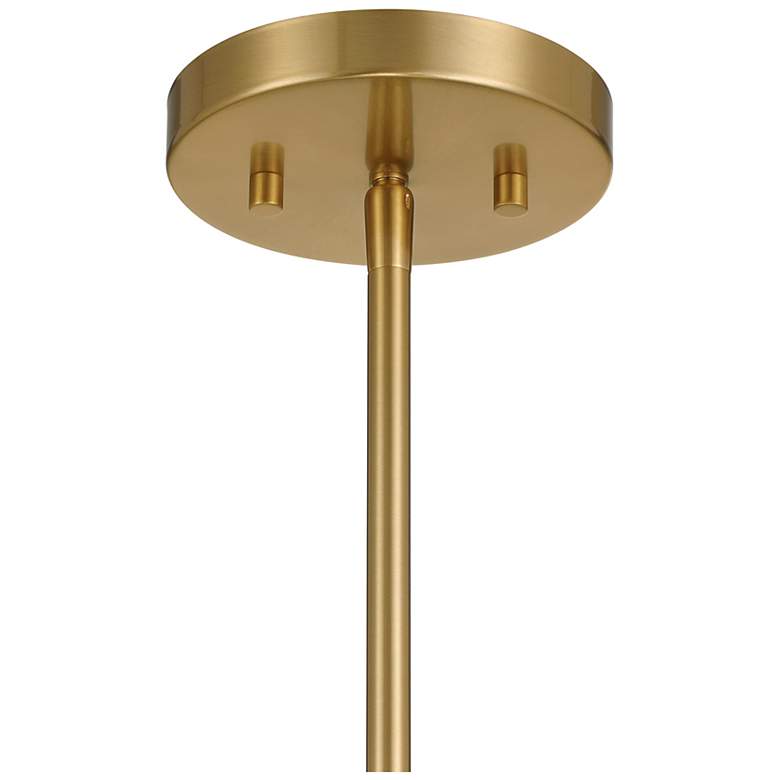 Image 5 Aquitane 4-Light Pendant in Warm Brass more views