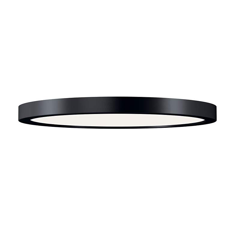 Image 2 Ara 11-in Flush Mount 3000K in Black more views