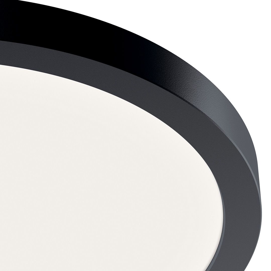 Image 4 Ara 11-in Flush Mount 3000K in Black more views