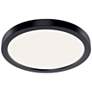 1_Ara 9-in Flush Mount 3000K in Black
