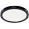 Ara 9-in Flush Mount 3000K in Black