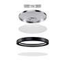 3_Ara 9-in Flush Mount 3000K in Black more views