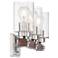Arabel 20 1/4" Wide Brushed Nickel 3-Light Bath Light