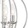 Arabella 12" Wide Polished Chrome and Crystal Orb Ceiling Light