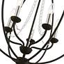 7_Arabella 22" Wide Black 5-Light Globe Chandelier more views