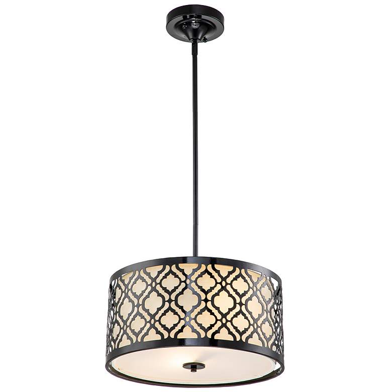 Image 1 Arabella Pendant Medium in Black